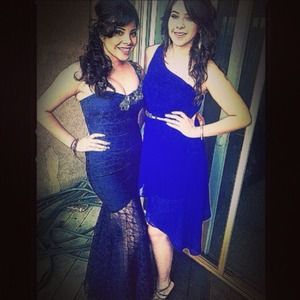 Blue dress !! Formal gown / new wore once