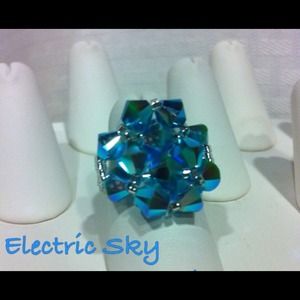 Handmade Swarovski Crystal Element Ring