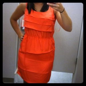 🚫Traded🚫 Vibrant Orange Dress