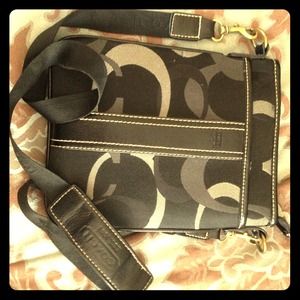 Coach cross body bag
