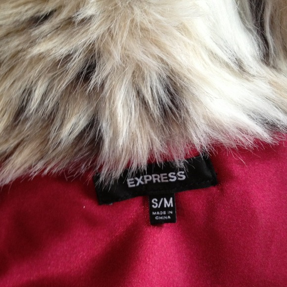 *SOLD* Express leopard fur bolero - Picture 4 of 4