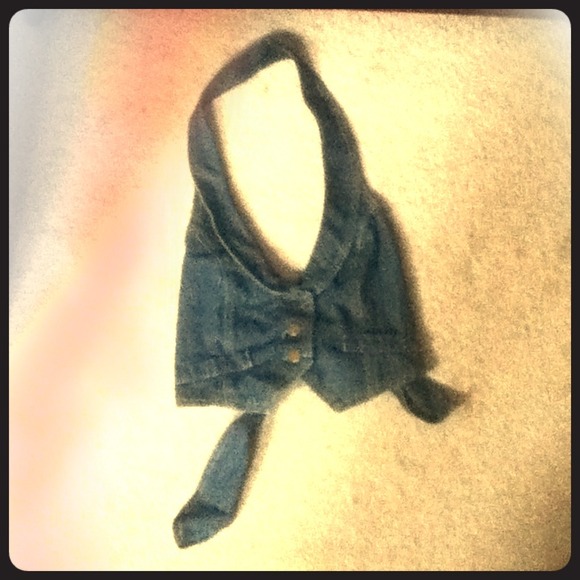 Denim cover up
