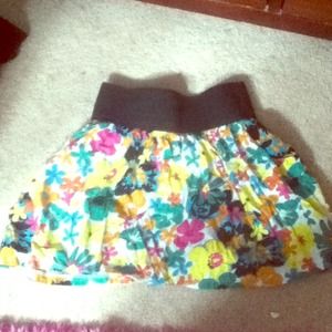 Floral skirt