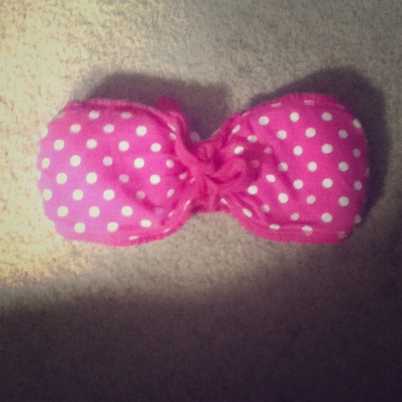 Polka dot crop top