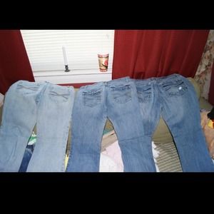 Aeropostale Jeans 3 pairs size 5/6 s