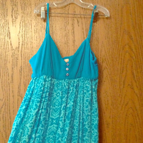 Blue summer dress