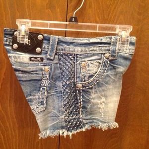 SOLD Miss Me shorts NWT