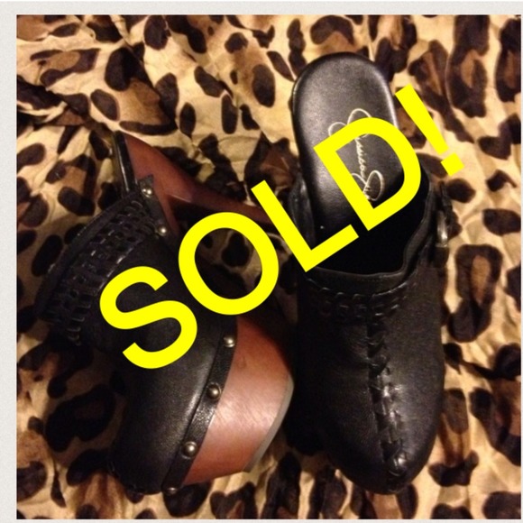 Jessica Simpson Winsy Clogs Platform Heels  7