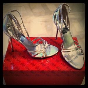 Silver Guess by Marciano shoes