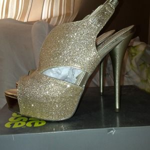 Charlotte Russe Glitter Heels