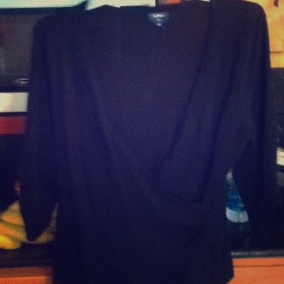 Wrap sweater