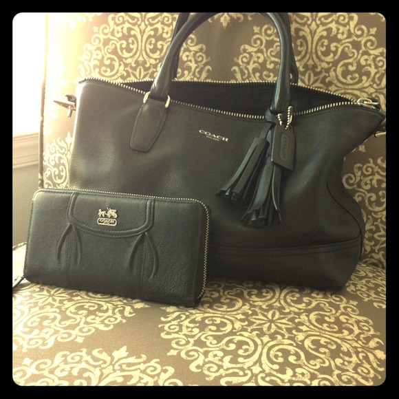Authentic coach bag and wallet ON HOLD