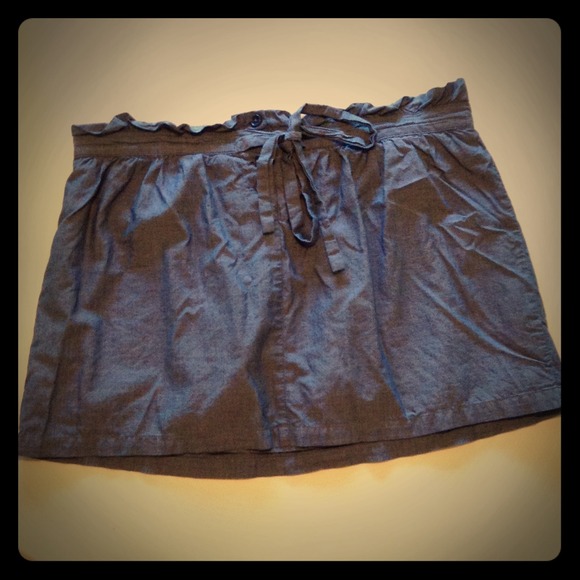 SOLD J. Crew Chambray Skirt