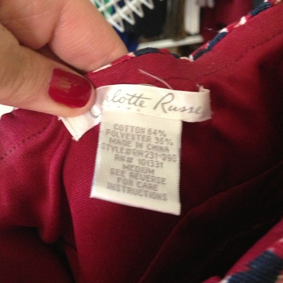 Ruffeled dress size medium (fits like small) - Picture 3 of 3