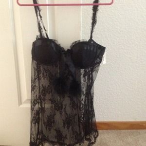 Black sexy lingerie