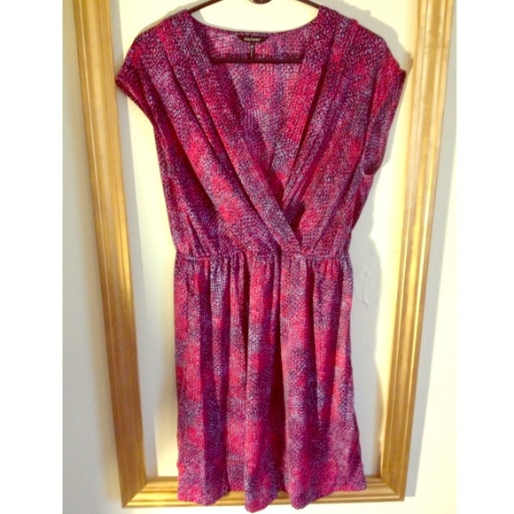 Silk Pattern Dress - Picture 1 of 4