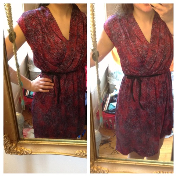 Silk Pattern Dress - Picture 2 of 4
