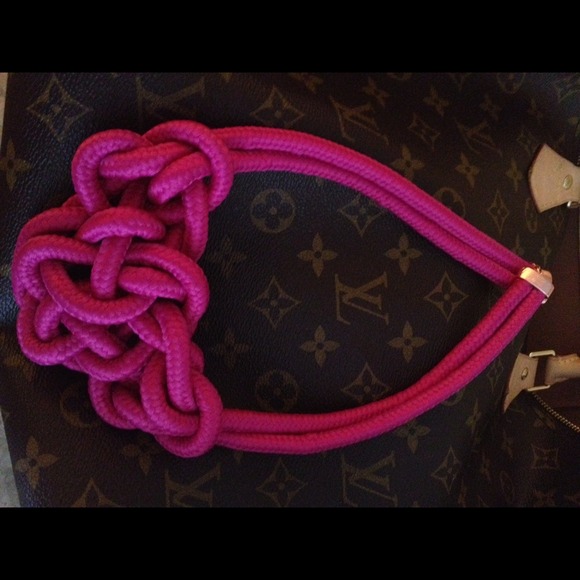 💜style knot arty rope choker neon necklace💜 - Picture 2 of 3