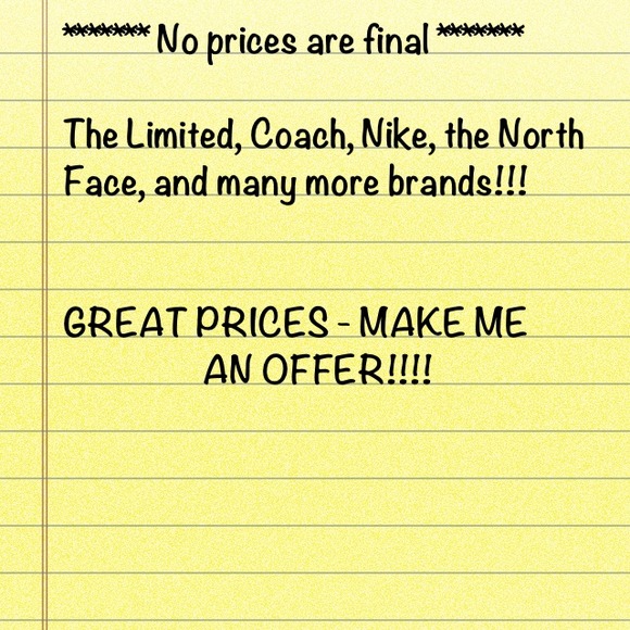 Designer brands, great prices : )