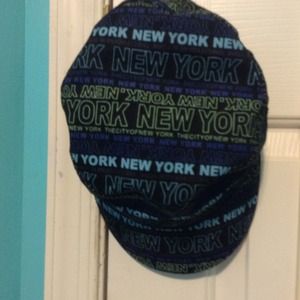 New York hat.