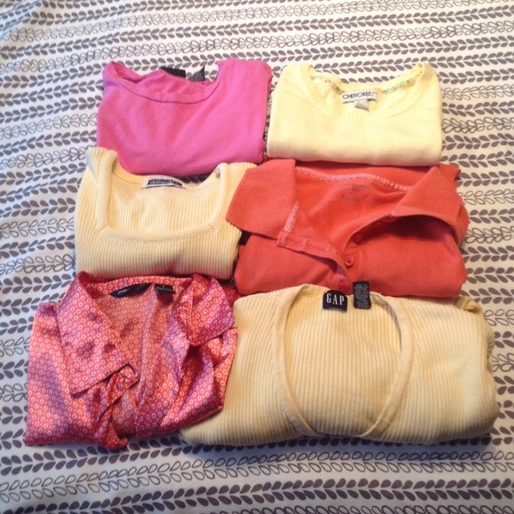 ***RESERVED for loripolley***6 tops