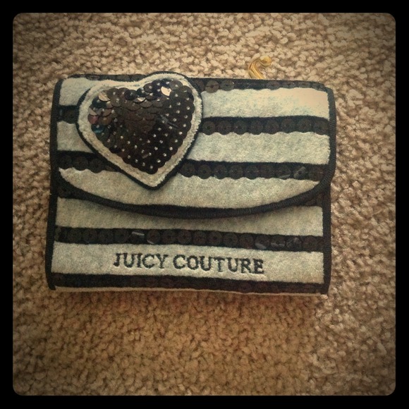 Juicy Couture sparkle wallet!