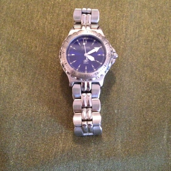 Ladies Fossil Blue Watch!