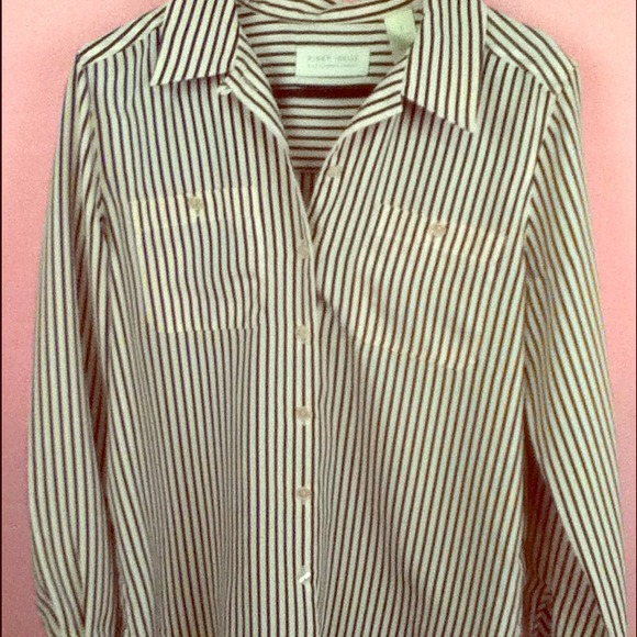 Striped button up - Picture 1 of 2
