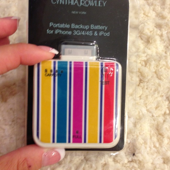 Portable back up battery and candle sticks.