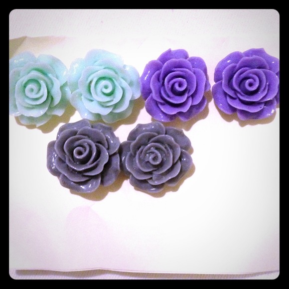 Flowers earrings