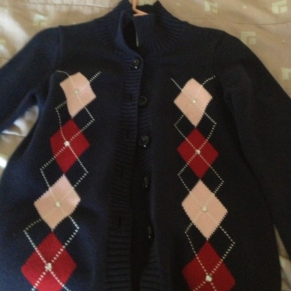 Navy blue sweater