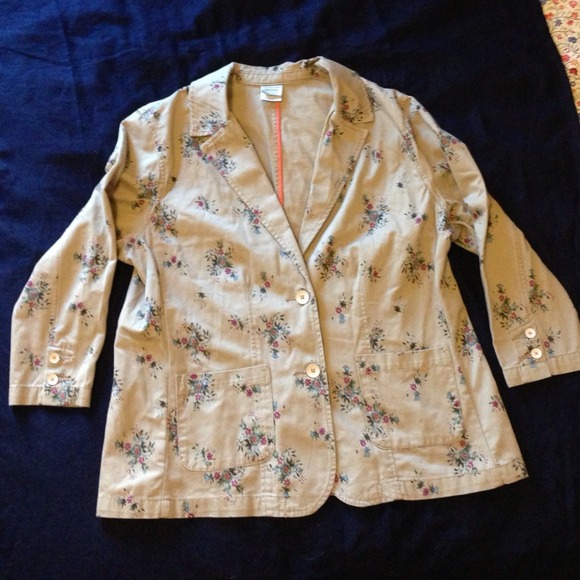 ❌SOLD❌Floral Print Cotton Cardigan