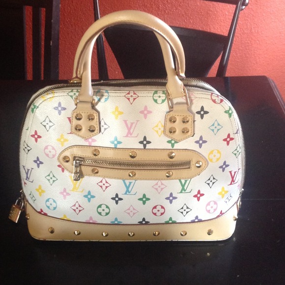 LV multi colors bag