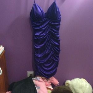 Purple tight party dress, worn twice