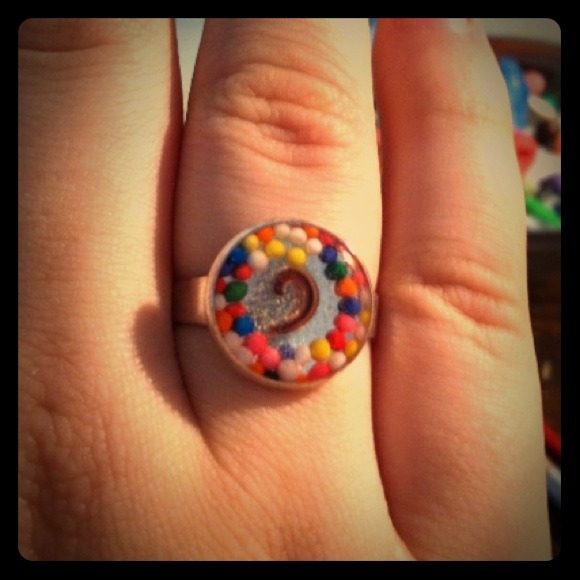 Millipede Casted in Resin Ring - Picture 1 of 1