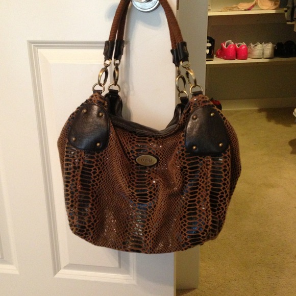 Dolce & gabbana authentic snake skin print bag