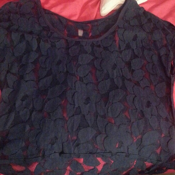 *final price cut* Floral lace top