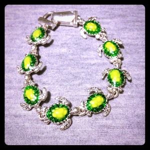 Sea Turtle Charm Bracelet