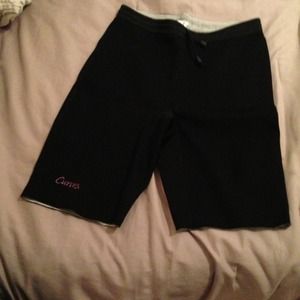 Curves exercise shorts black size M