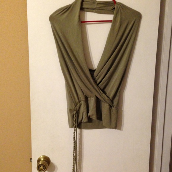 Olive colored club top💚