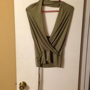 Olive colored club top💚