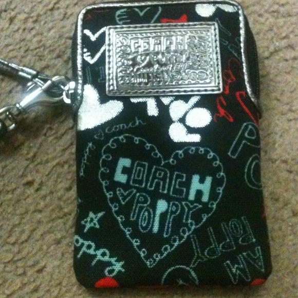 Authentic coach wristlet