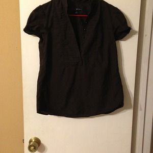 Chocolate brown GAP dress shirt💛