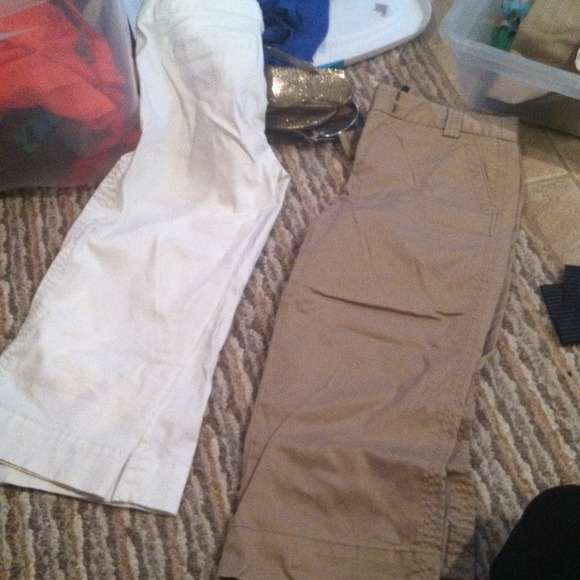J. Crew favorite fit stretch chino crops
