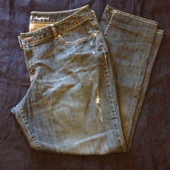 Boyfriend Distressed Jeans