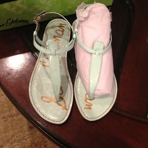 Mint Green Sam Edelman sandals