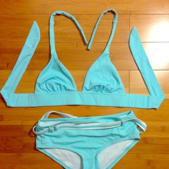 Victoria's Secret Light Blue Bikini