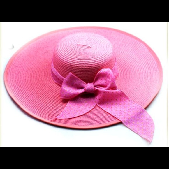 NWT, Fun Summer Hat (Avail. Pink, White, or Tan)!