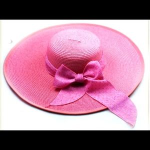 NWT, Fun Summer Hat (Avail. Pink, White, or Tan)!