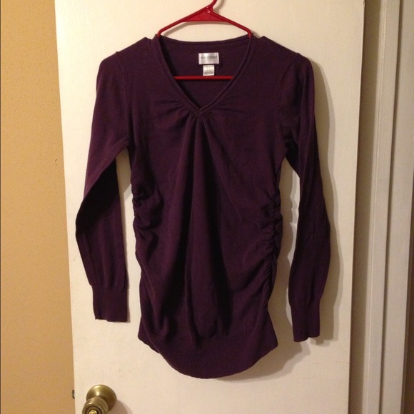 Purple maternity sweater!💜 - Picture 1 of 2